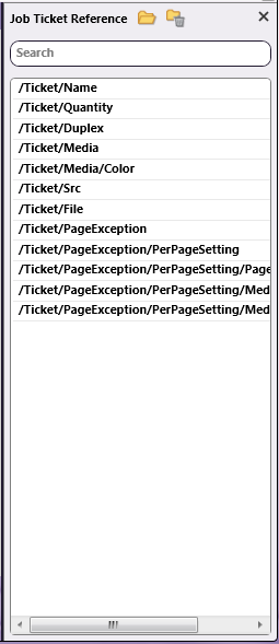 Job Ticket Generator: XML Node