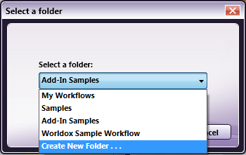 Select a Folder