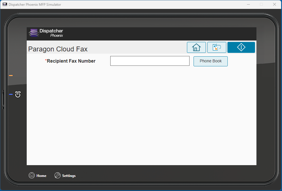 Paragon Cloud Fax at MFP