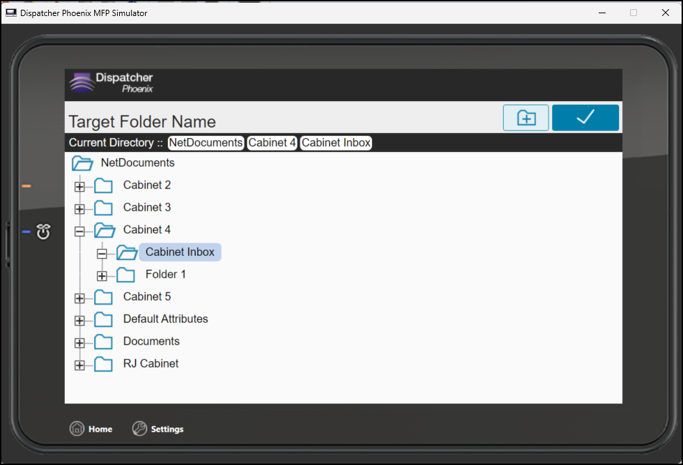 NetDocuments Index Form