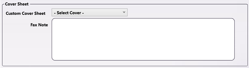 RightFax Connector Node Configuration