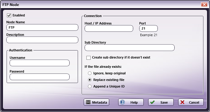 FTP Node