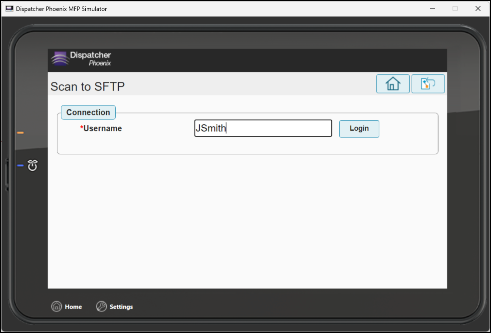 SFTP at MFP
