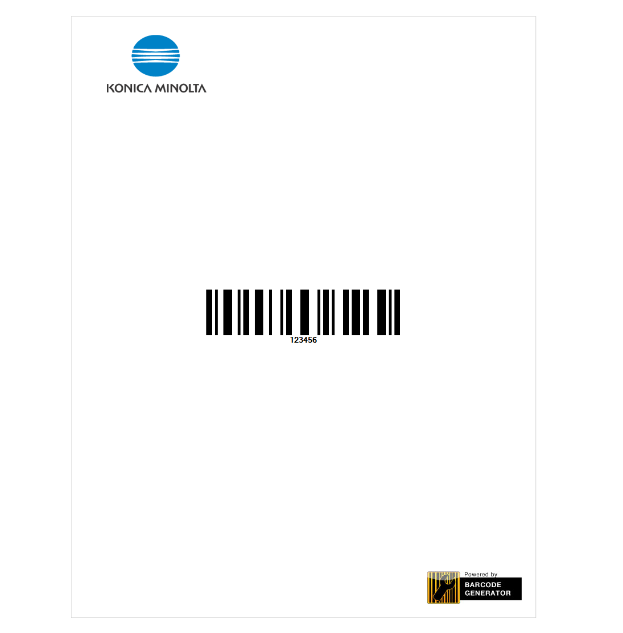 Generated Barcode