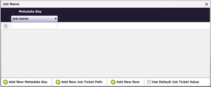 Job Ticket Parser: XML Node