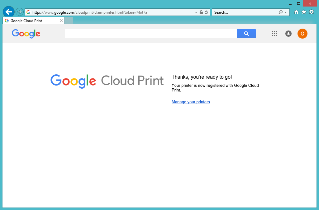 slogan adelig international Google Cloud Print Connector - Dispatcher Paragon Documentation